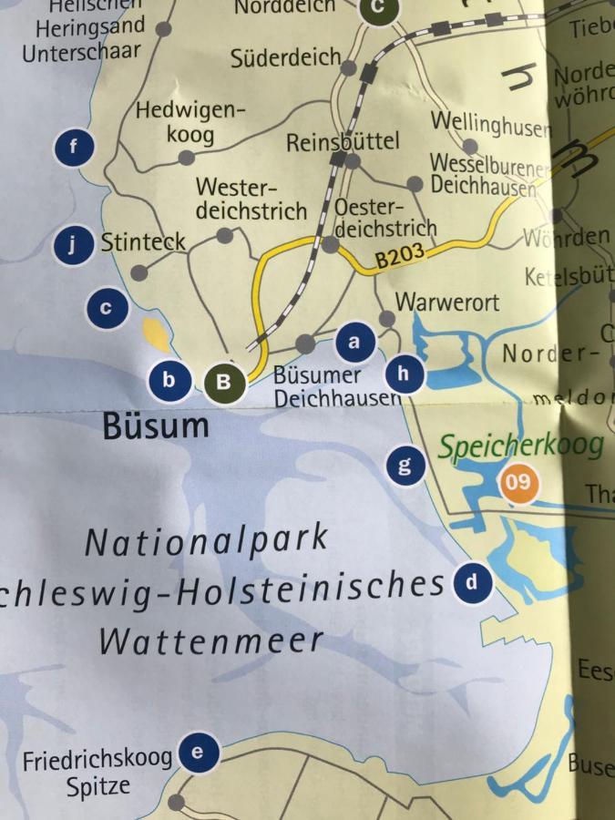 Heimat am Meer Büsumer Deichhausen Buitenkant foto